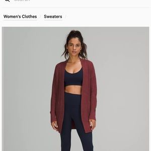 Cashlu sweater wrap. Never worn. No tags attached. Size xsmall/small.